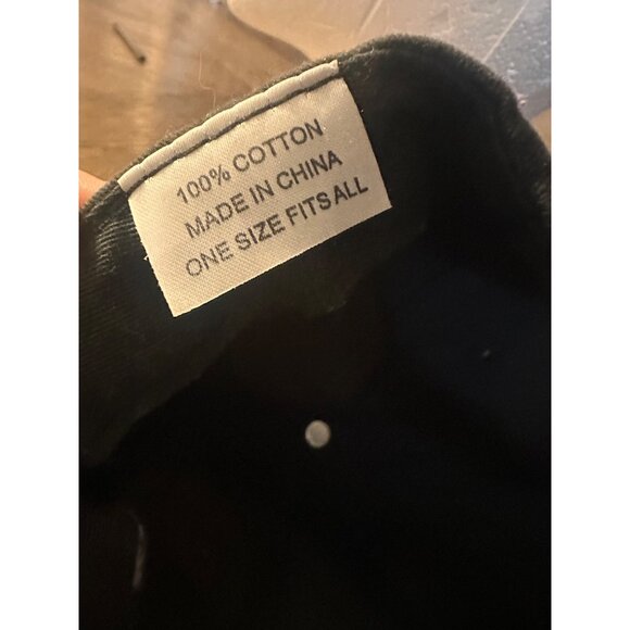 Ford Black Cotton Baseball Cap Adjustable Strap - Picture 6 of 6